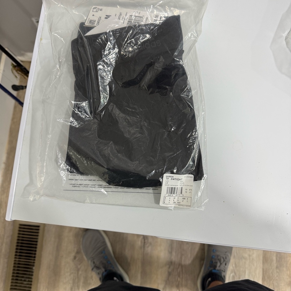 Adidas Black 3/4 Tights